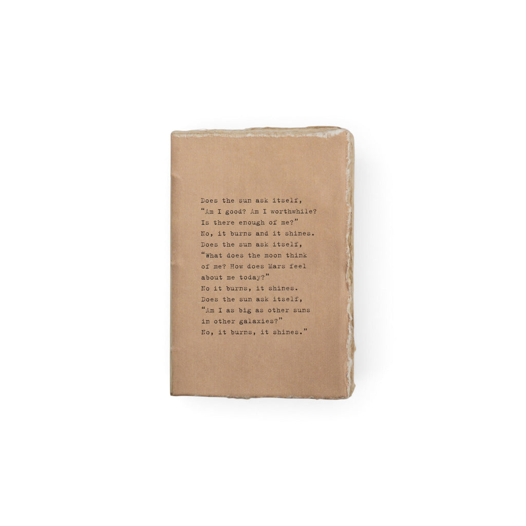 Medium Deckled Edge Notebooks