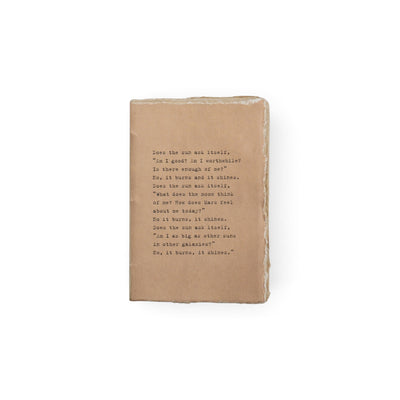 Medium Deckled Edge Notebooks