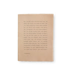 Large Deckled Edge Notebook