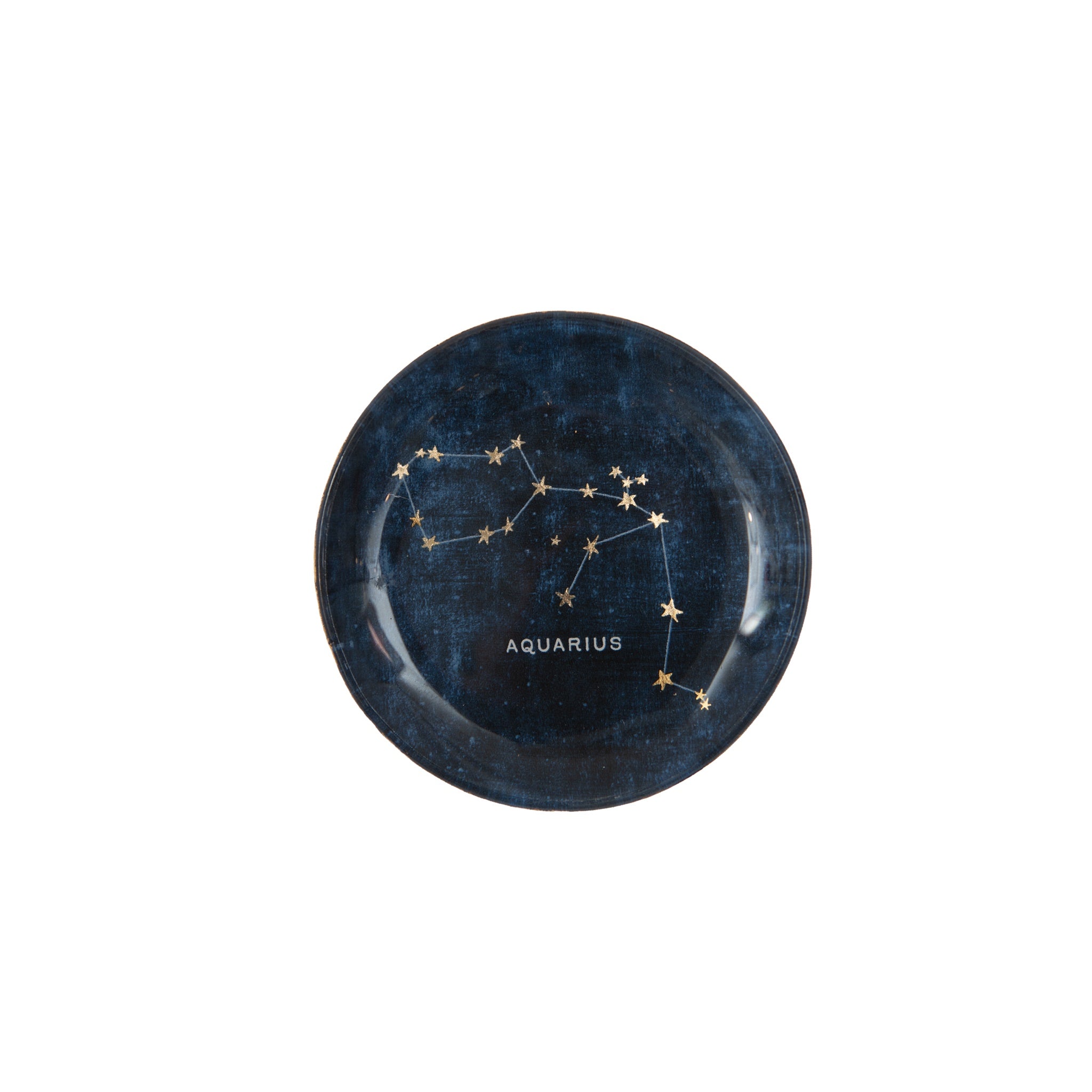 Constellations Mini Round Decoupage Plate