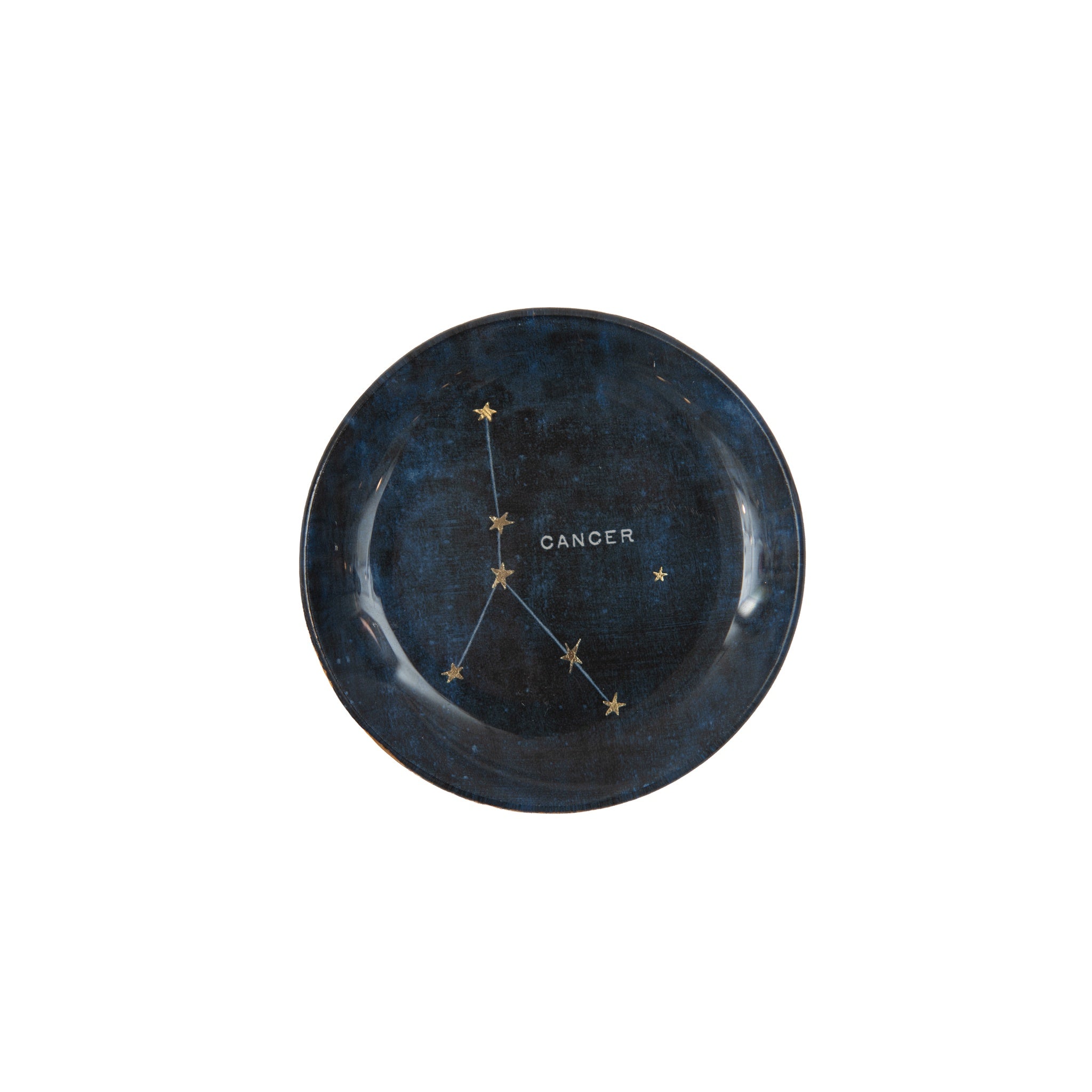 Constellations Mini Round Decoupage Plate