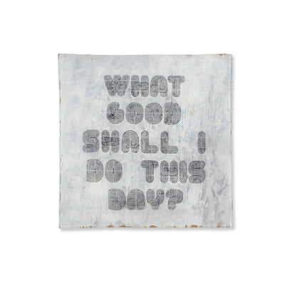 Small Square Decoupage Plate