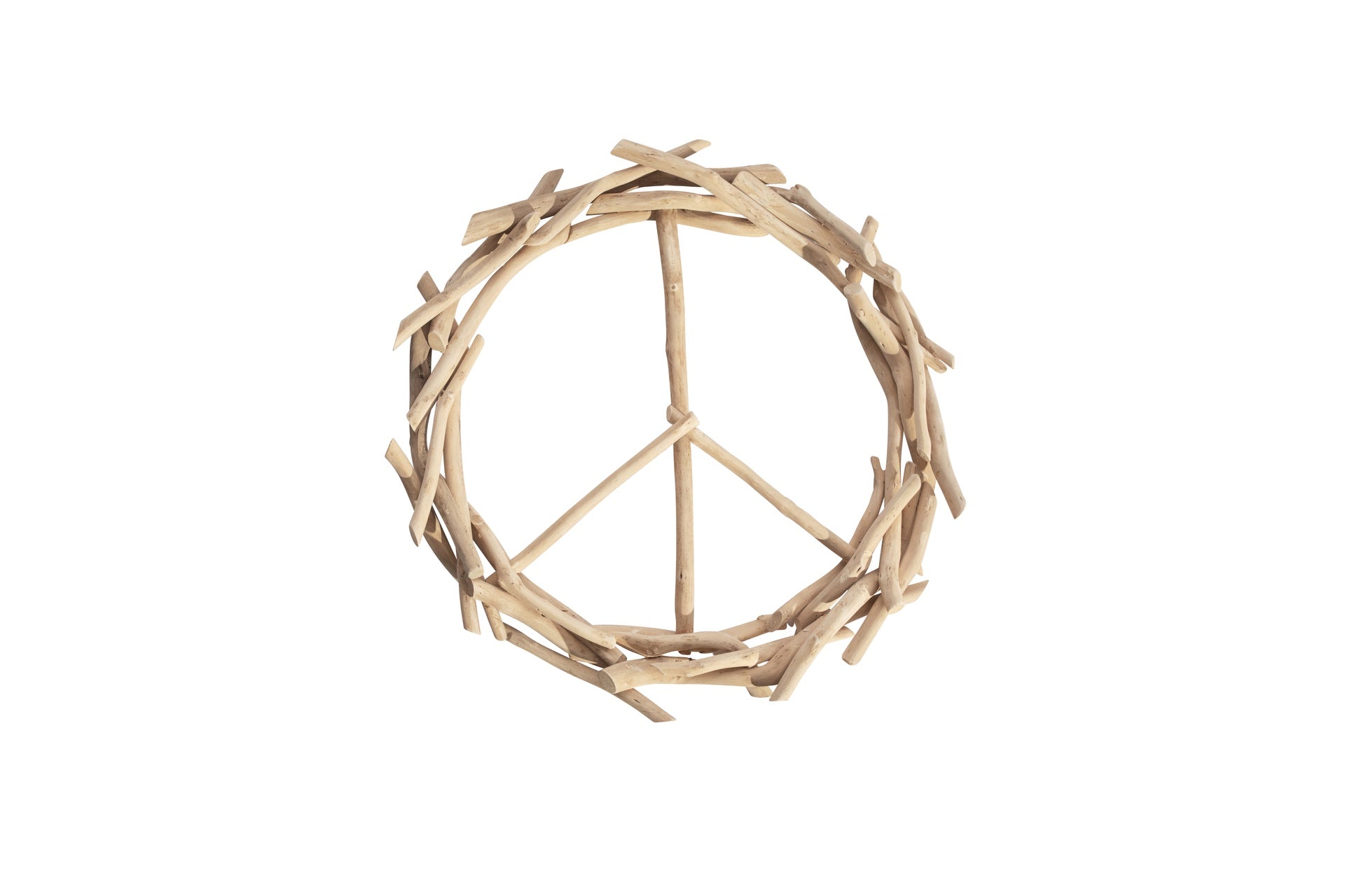 Skinny Driftwood Peace Signs
