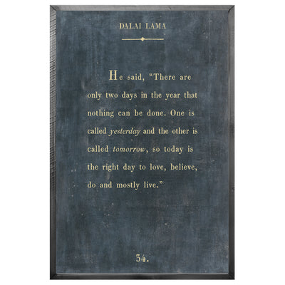 Dalai Lama Art Print - Book Collection