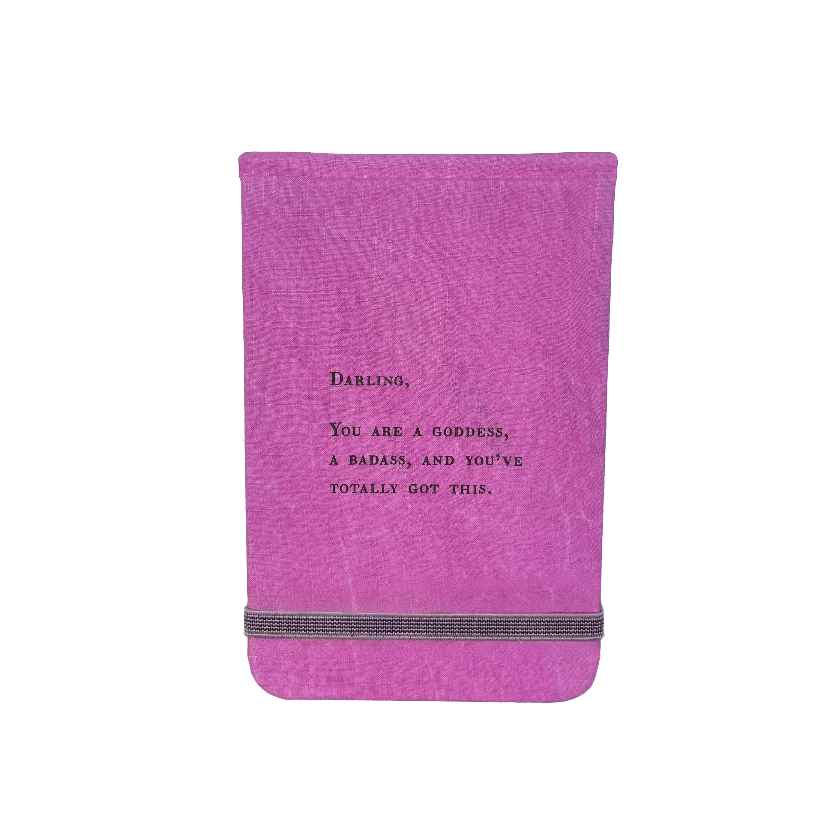 Darling Fabric Notebook-3.5"x5.5"