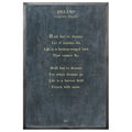 Dreams - Poetry Collection (Grey Wood) - Art Print