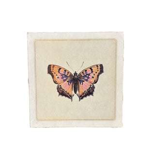 8"x8" Pink Butterfly - Flora & Fauna Collection