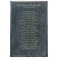 Earth Teach Me to Remember - Poetry Collection (Grey Wood) - Art Print
