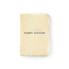 Small Deckled Edge Notebooks