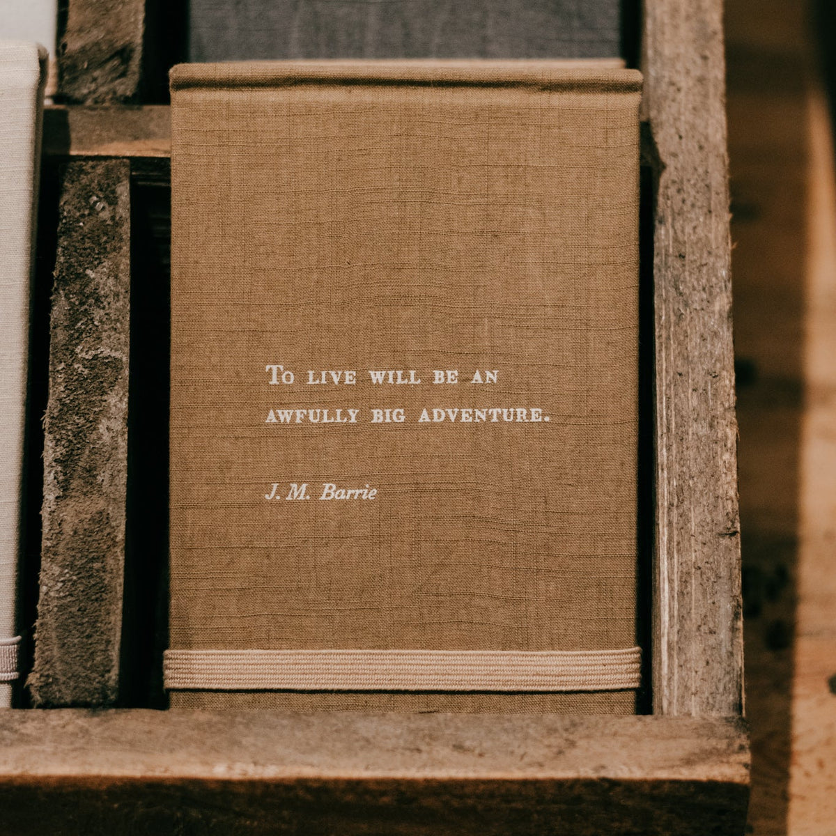 Big Adventure Fabric Notebook