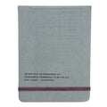 We Are What We Repeatedly Do Fabric Notebook