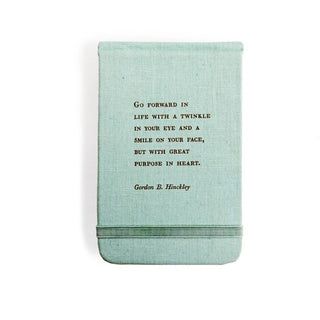 Fabric Notebook - Gordon B. Hinckley