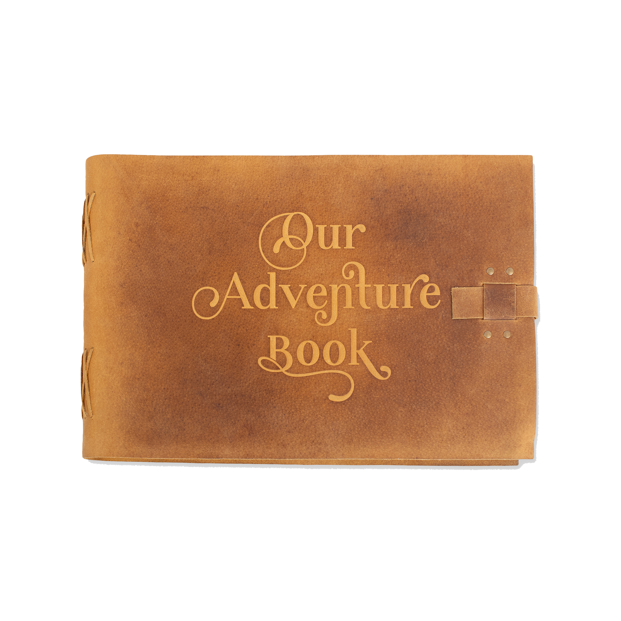 Our Adventure Leather Story Keeper 14" x 10" - Fawn