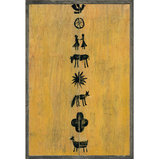 Folk Symbols - Art Print