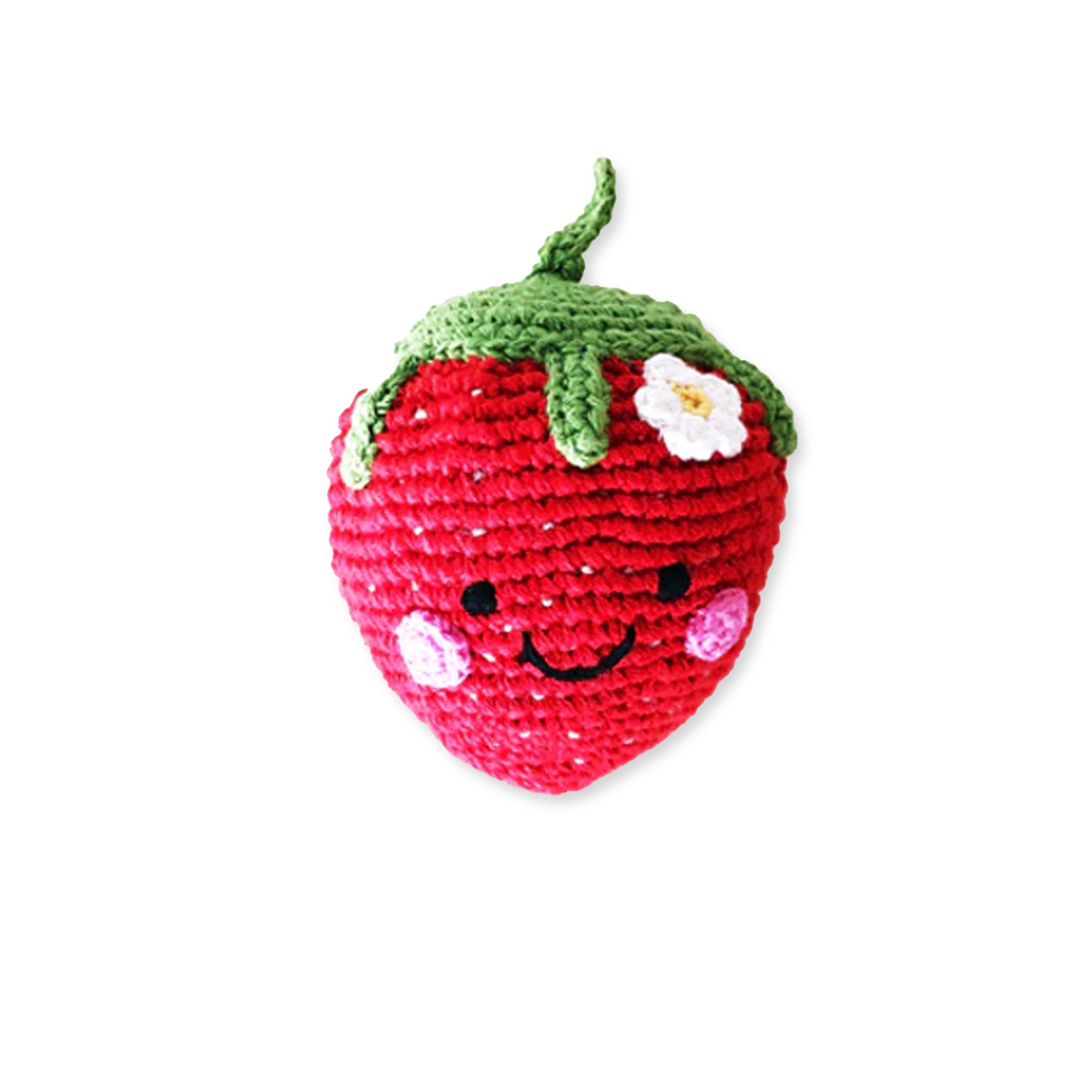 Food Rattle - Strawberry