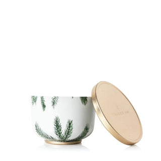 Frasier Fir Poured Candle Tin, Gold Lid
