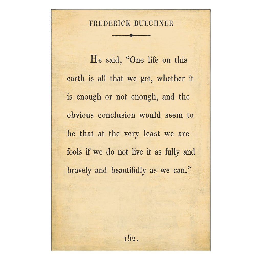 Frederick Buechner - Book Collection