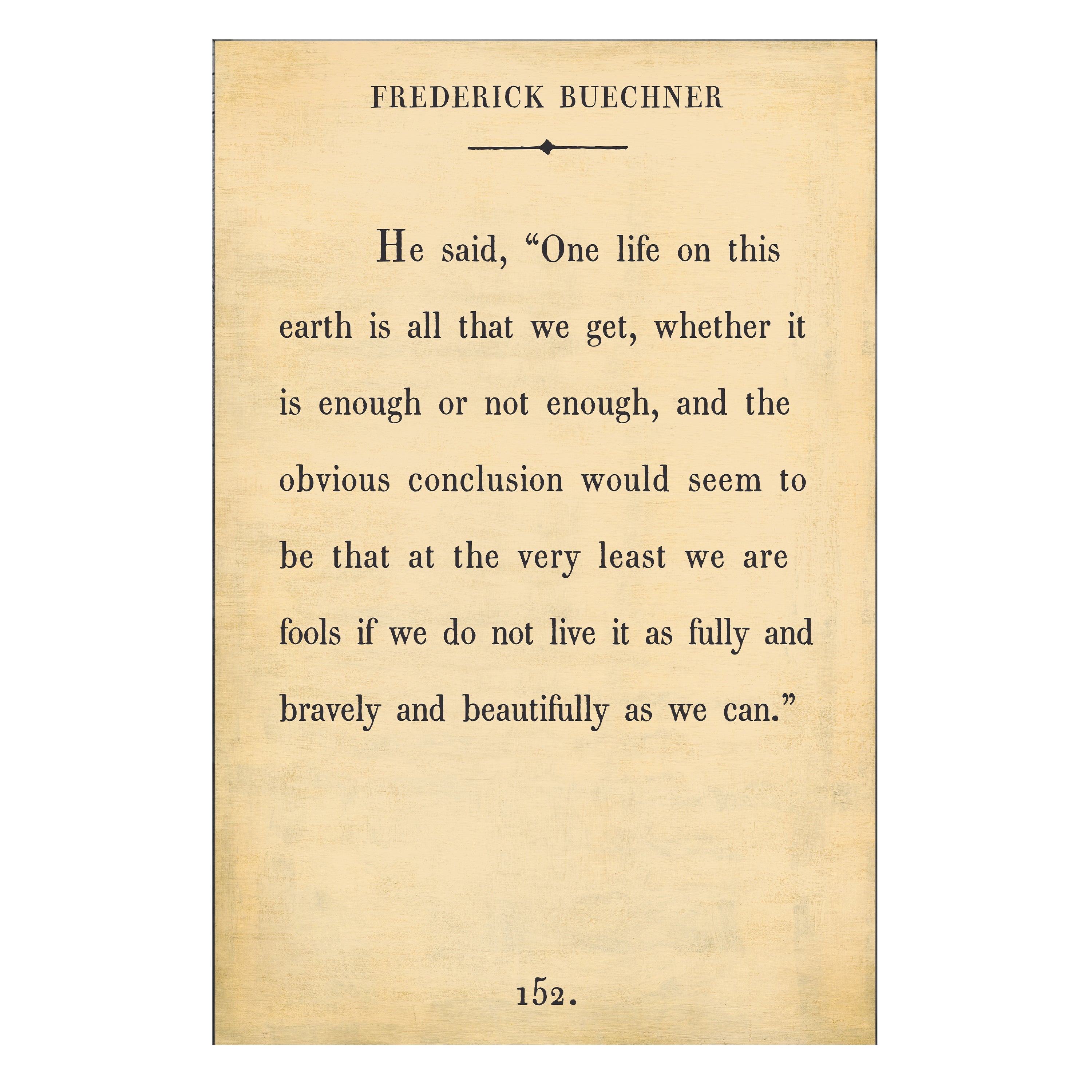 Frederick Buechner - Book Collection