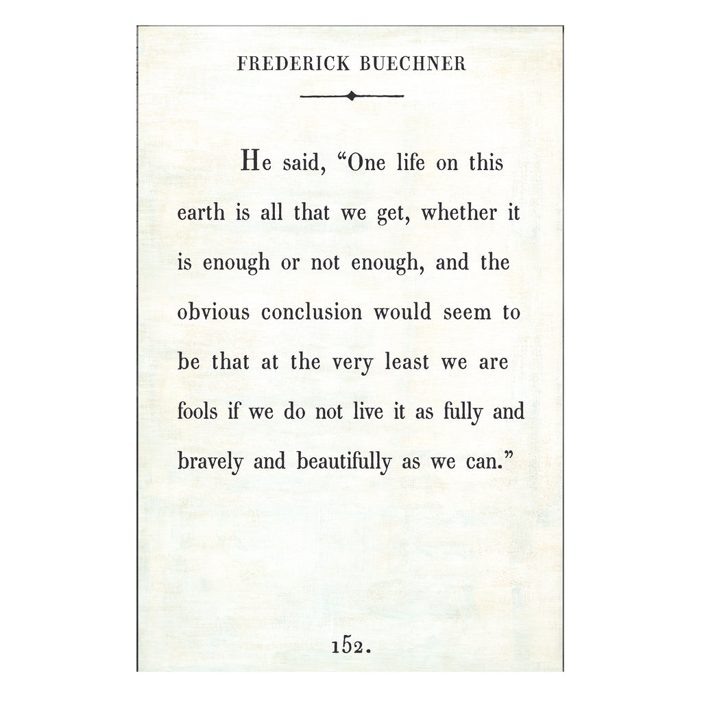 Frederick Buechner - Book Collection