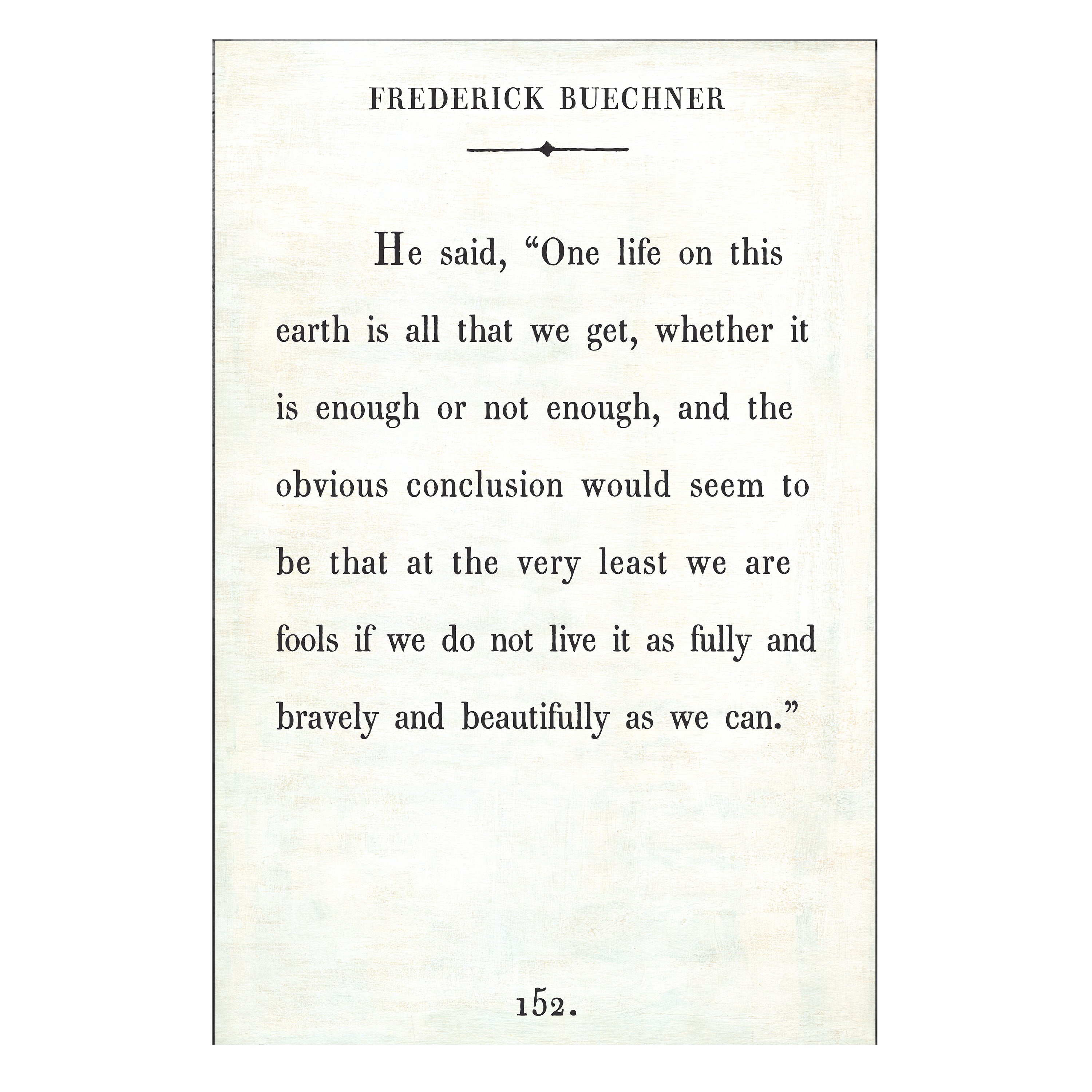 Frederick Buechner - Book Collection