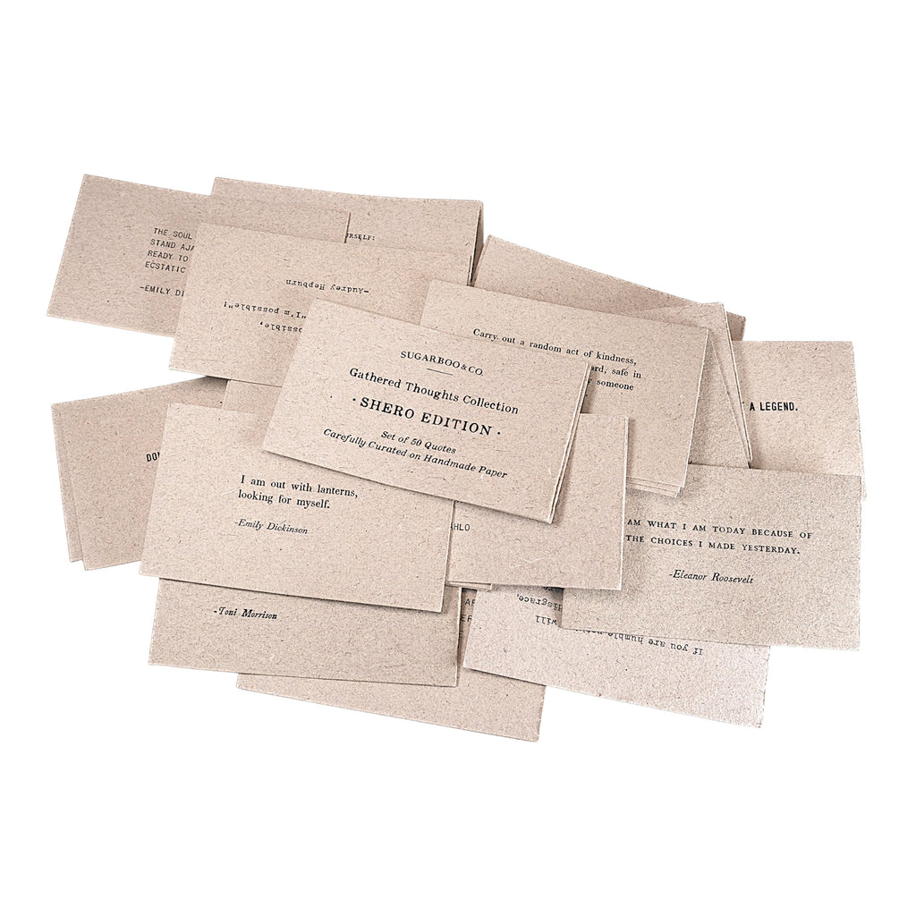 50 Gathered Thoughts - Sheros Edition
