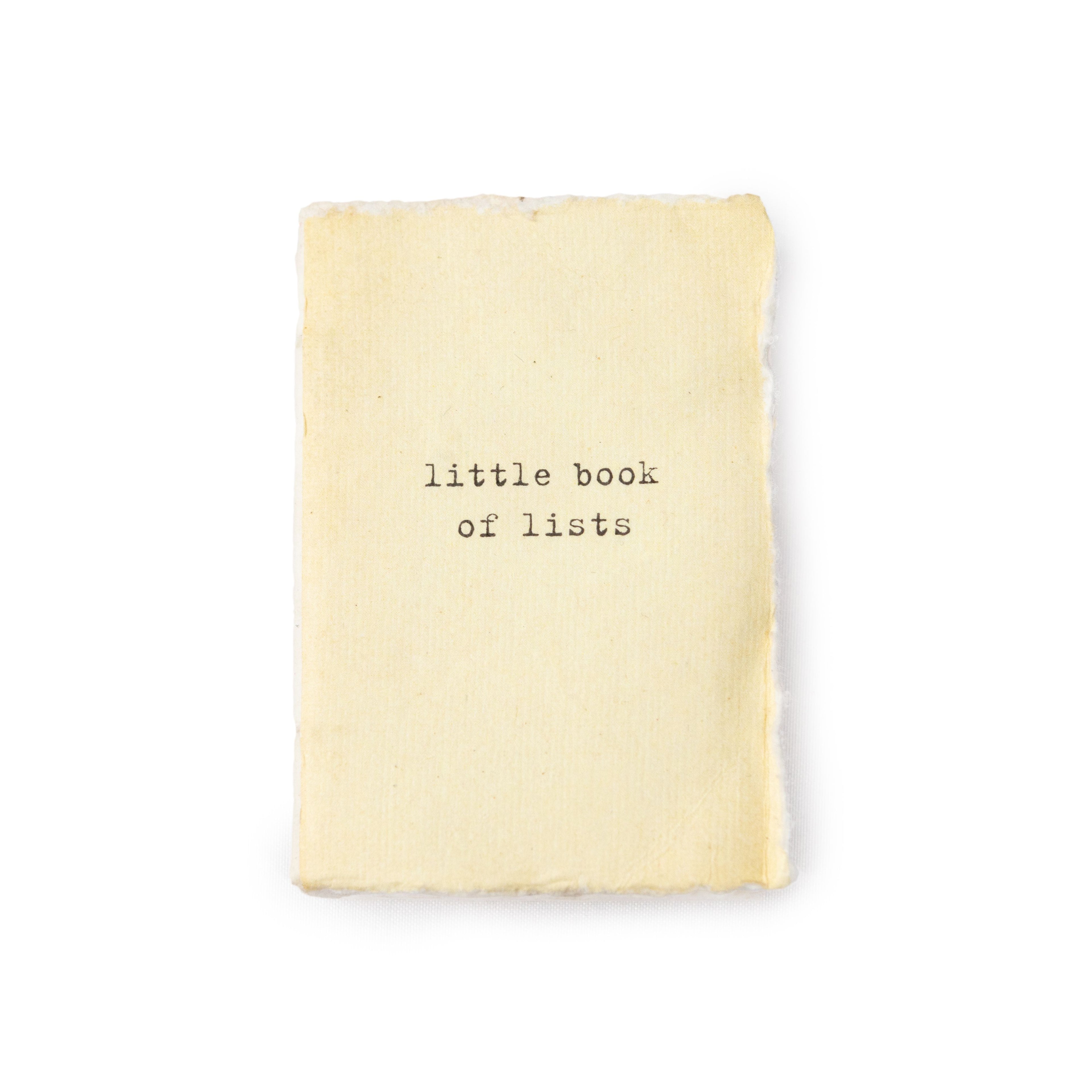 Deckled Edge Little Book of Collection