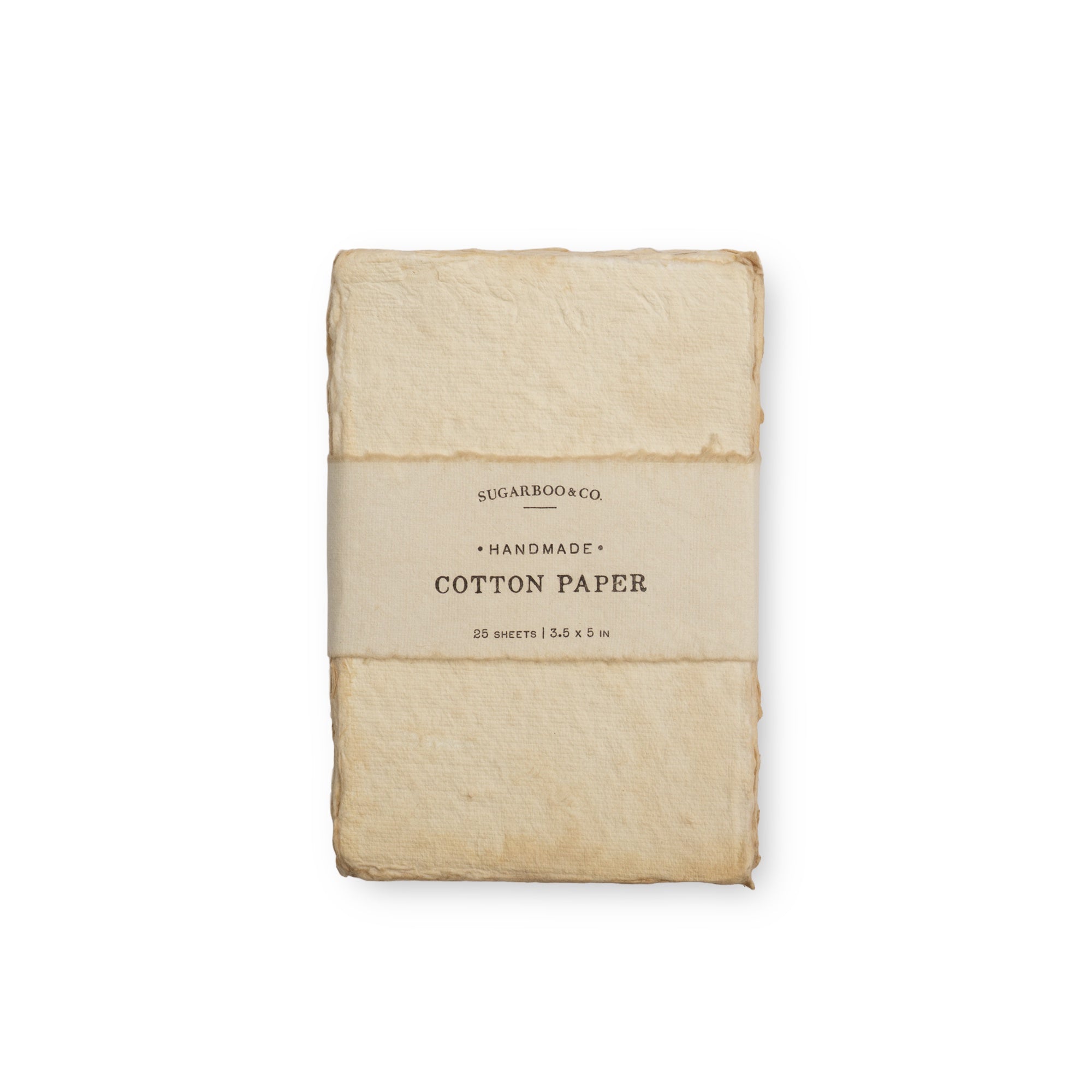 Handmade Cotton Paper Bundle - Cream