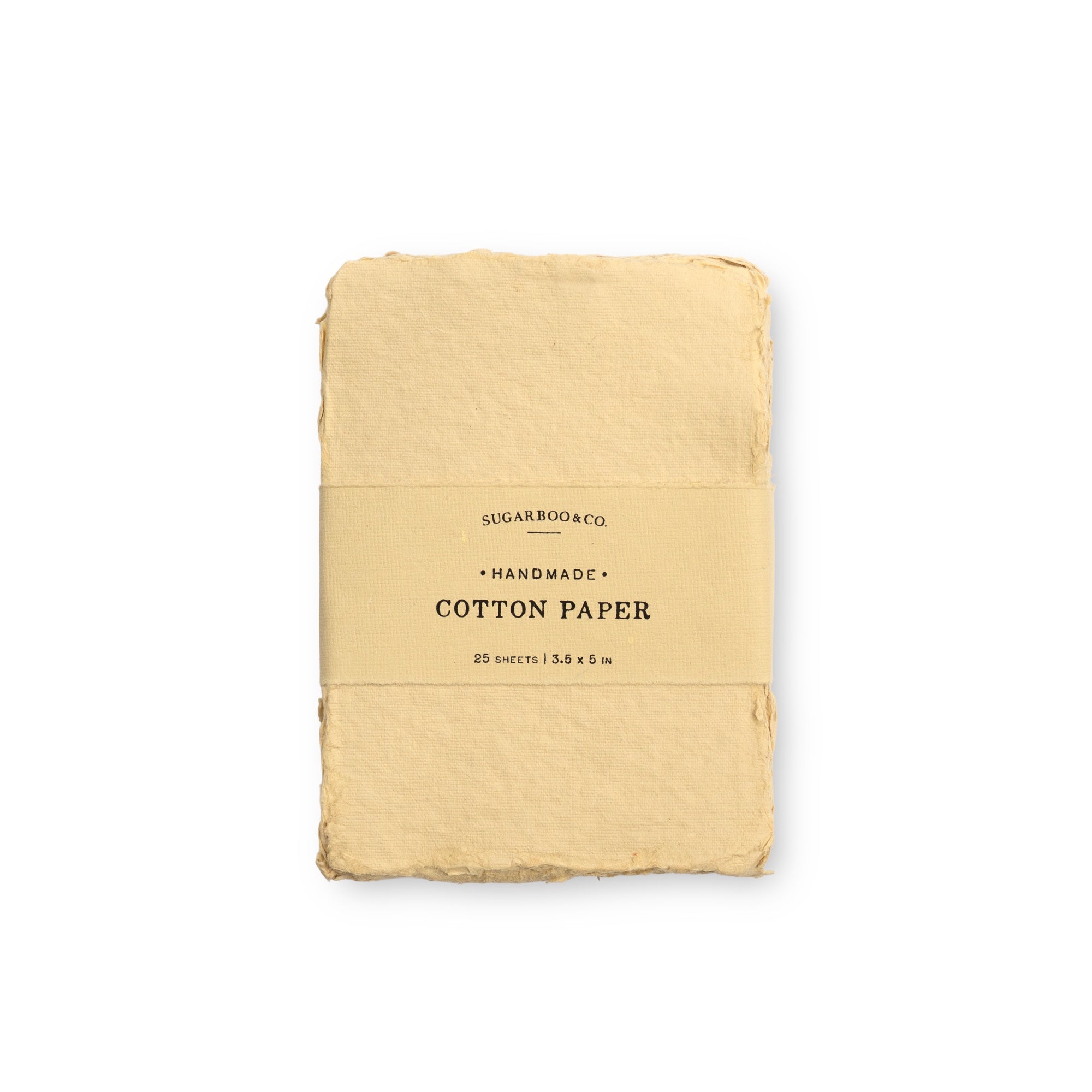 Handmade Cotton Paper Bundle - Oat