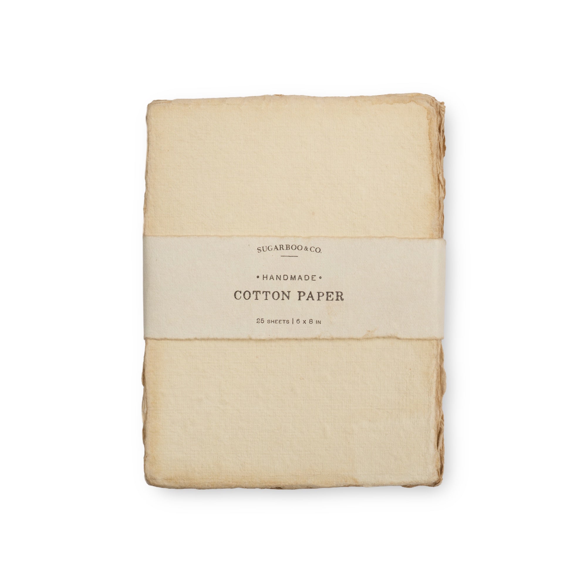 Handmade Cotton Paper Bundle - Cream