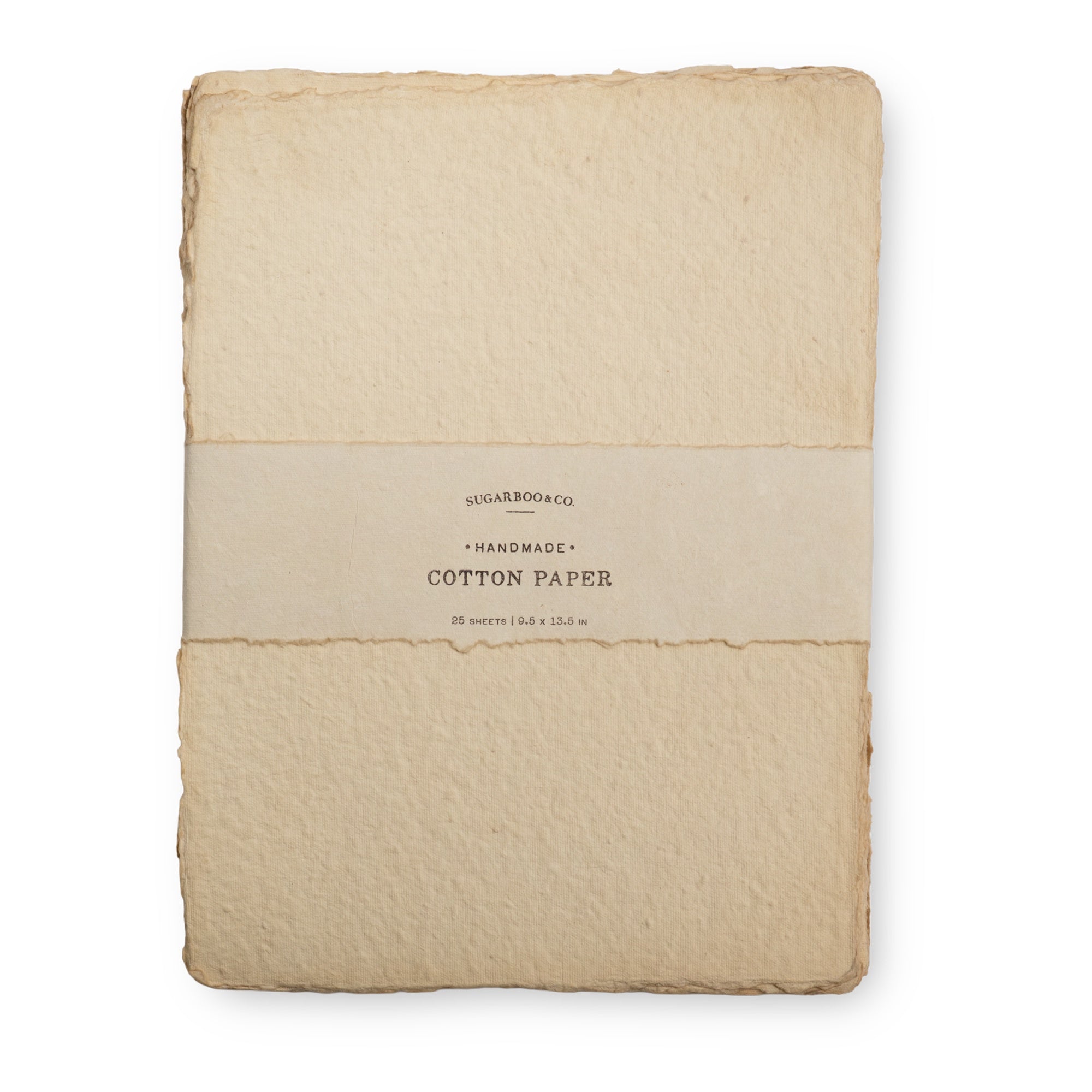 Handmade Cotton Paper Bundle - Cream