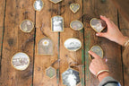 Window Pane Brass Hanging Frame 1.5x2