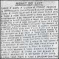 Honey Do List - Art Print - (Top Panel)