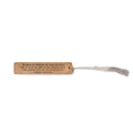 We Would Be Together (Ernest Hemingway) - Leather Bookmark