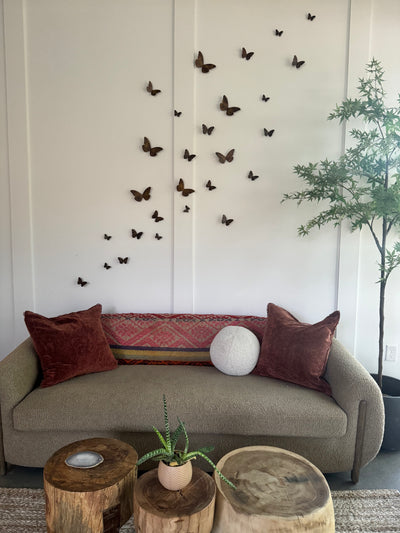 Medium Butterfly Installation