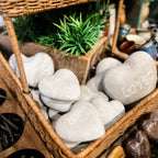Courage Heart Shaped Stone
