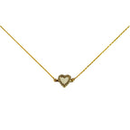 Mother of Pearl Heart Necklace