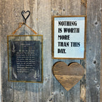 Brass Hanging Frame 14.25x19 – Vertical