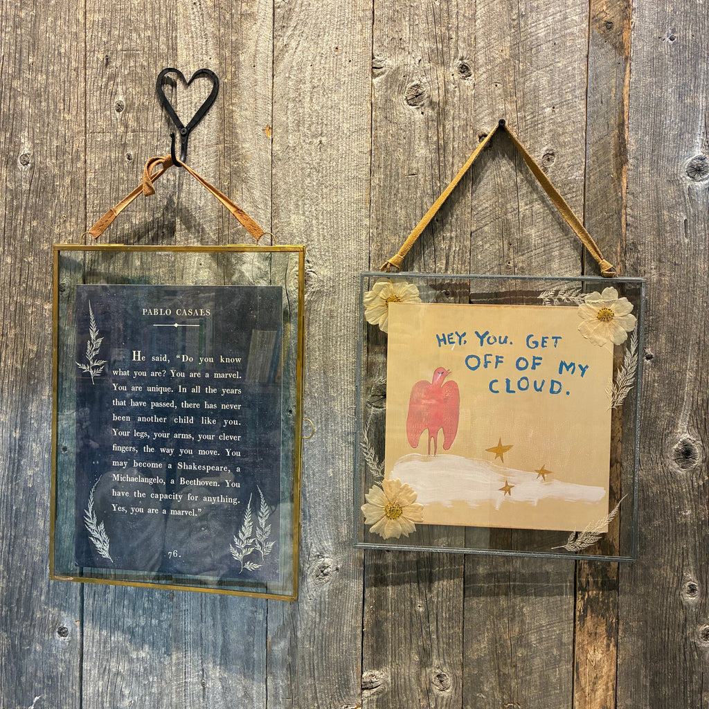 Square Zinc Hanging Frame