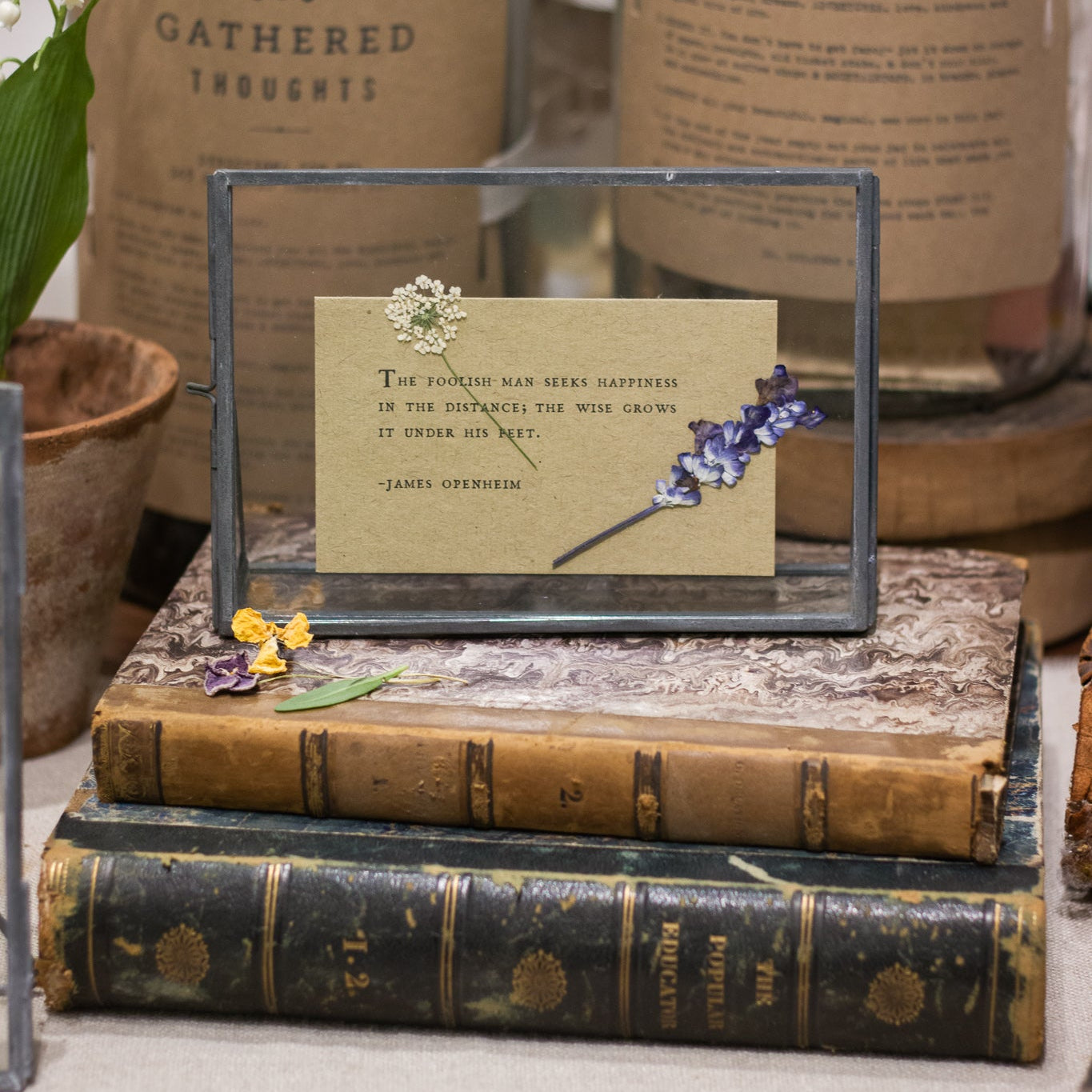 Zinc Standing Frame 6"x4" Horizontal