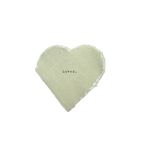 Deckled Edge Little Heart Book