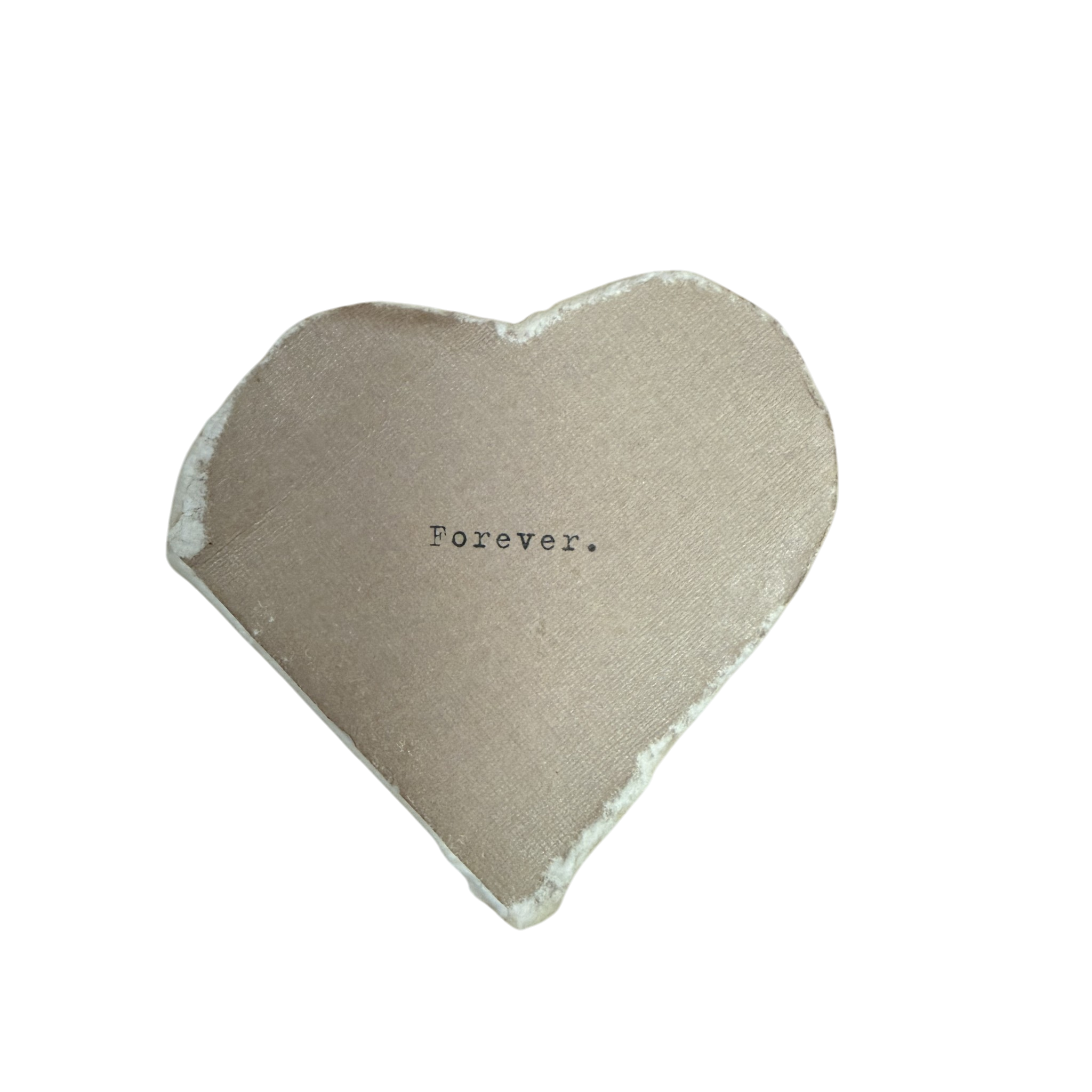 Deckled Edge Little Heart Book