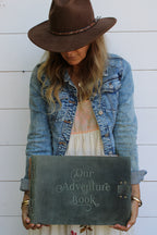 Our Adventure Leather Story Keeper 14" x 10" - Slate
