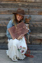 Our Adventure Leather Story Keeper 14" x 10" - Terracotta