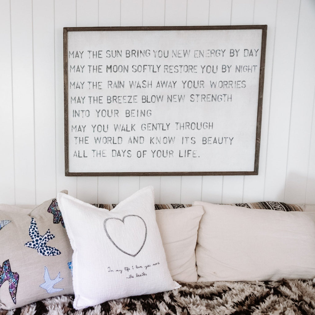 Apache Blessing Art Print - Gallery Wrap