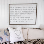 Apache Blessing Art Print - Gallery Wrap