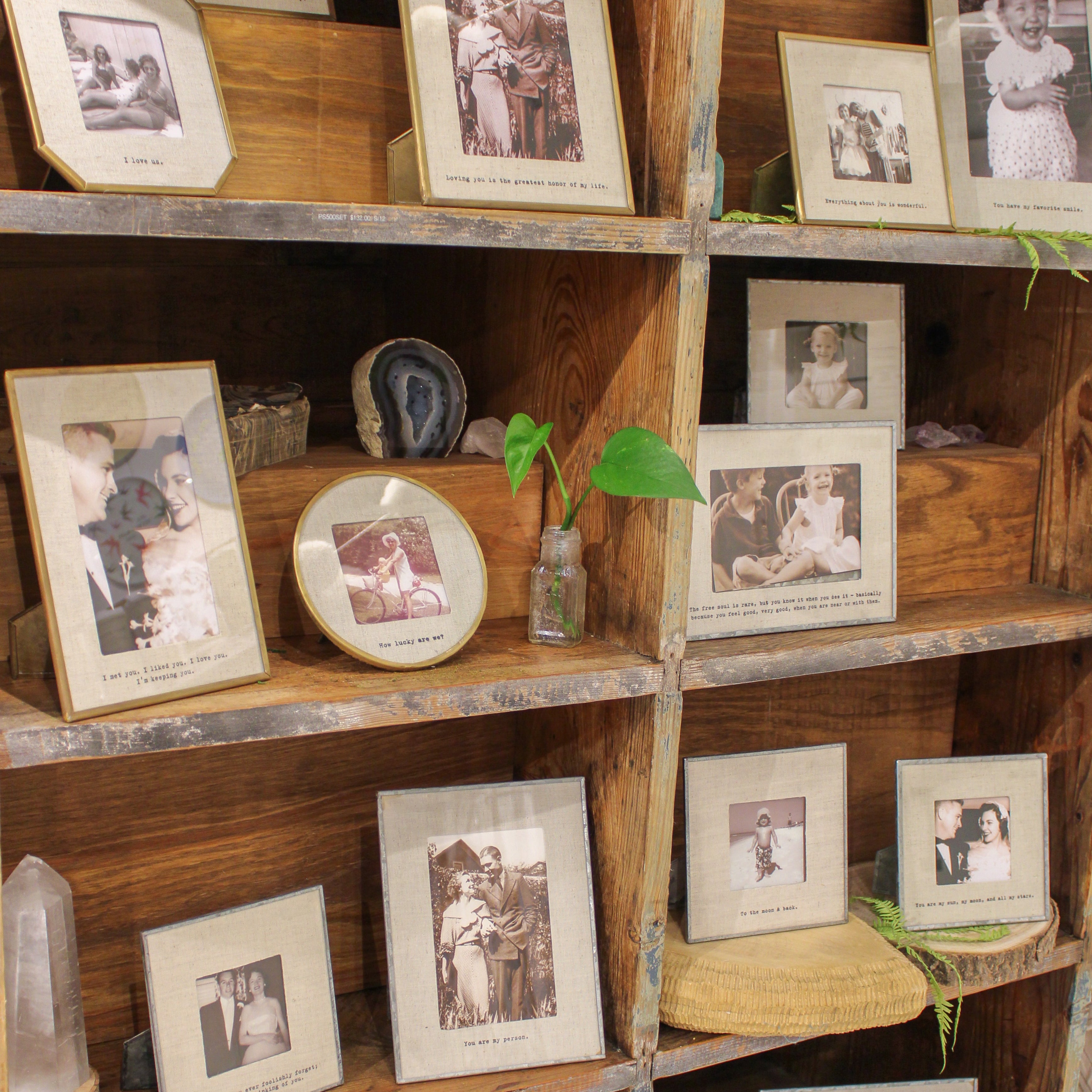 Of All The Things Brass Linen Frame 6x6