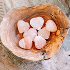 Rose Quartz Mini Heart Shaped Stone