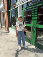Be a Kind Human Boxy Crop Tee