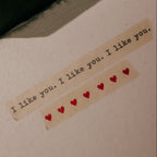 I Like You Sugarboo Washi Tape