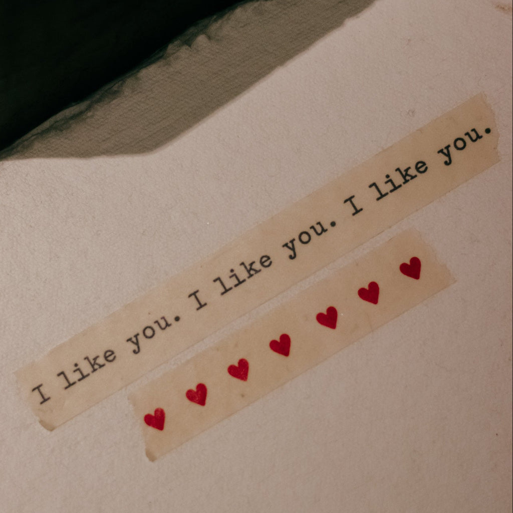 Red Hearts Sugarboo Washi Tape